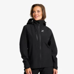 Cloud 3L Shell Jacket Damen Black