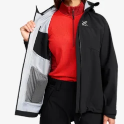 Cloud 3L Shell Jacket Damen Black