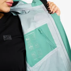 Cloud 3L Shell Jacket Damen Bristol Blue