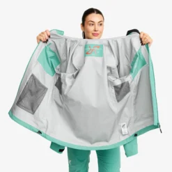 Cloud 3L Shell Jacket Damen Bristol Blue