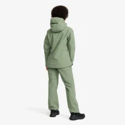 Cloud 3L Shell Jacket Damen Dusty Green