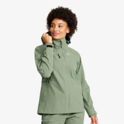 Cloud 3L Shell Jacket Damen Dusty Green