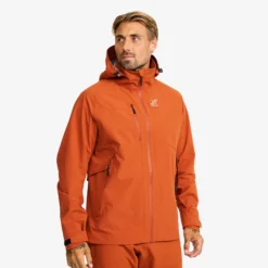 Cloud 3L Shell Jacket Herren Terracotta Brown