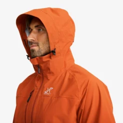 Cloud 3L Shell Jacket Herren Terracotta Brown