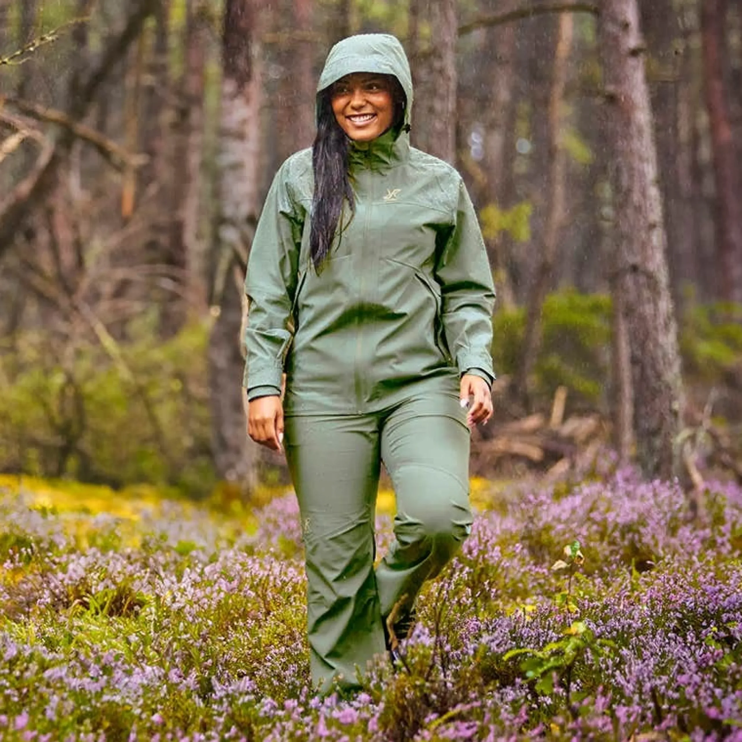 Cloud 3L Shell Pants Damen Dusty Green