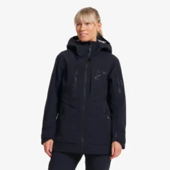 Cyclone Long 3L Jacket Damen Black