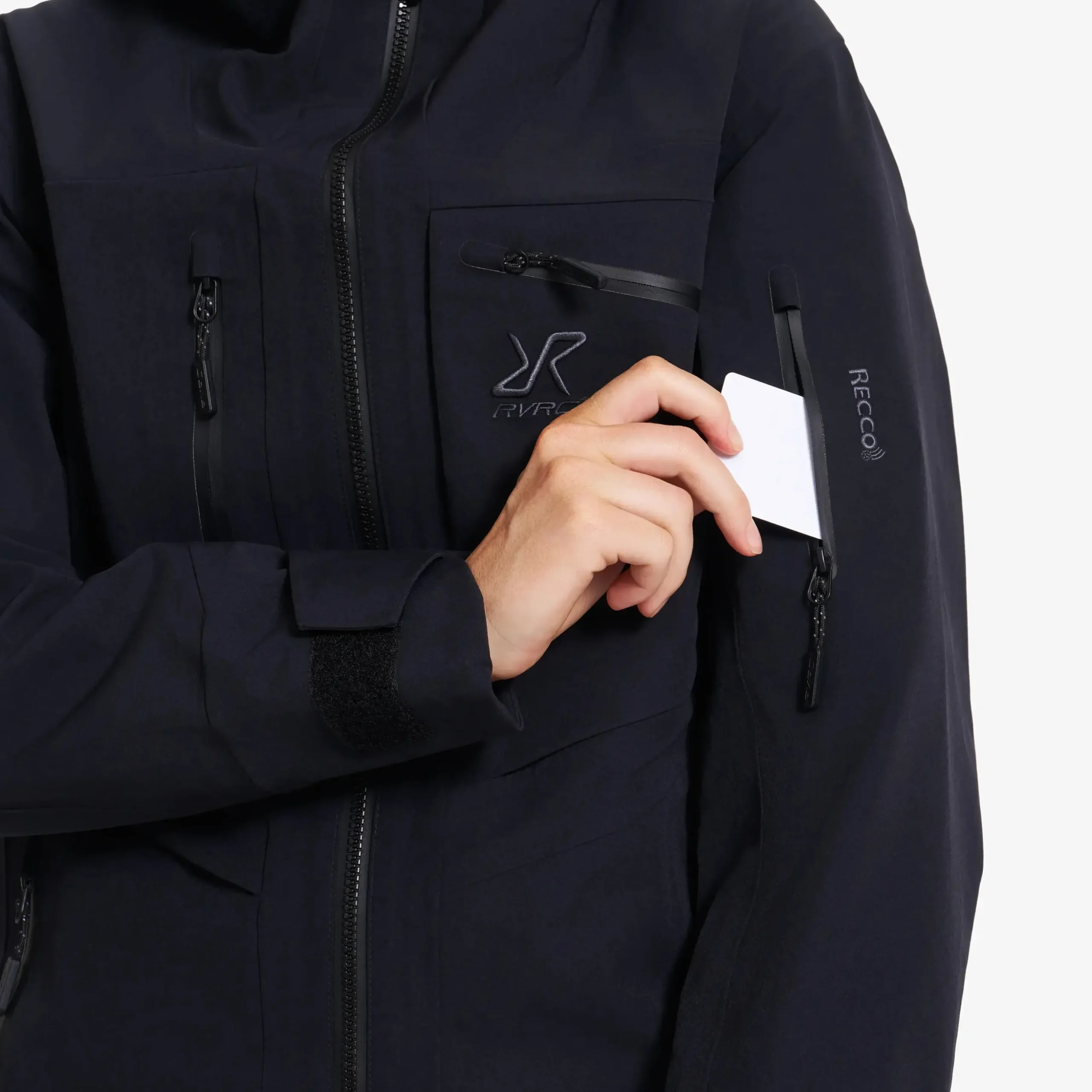 Cyclone Long 3L Jacket Damen Black