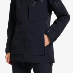 Cyclone Long 3L Jacket Damen Black