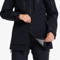 Cyclone Long 3L Jacket Damen Black