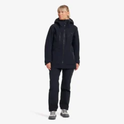 Cyclone Long 3L Jacket Damen Black