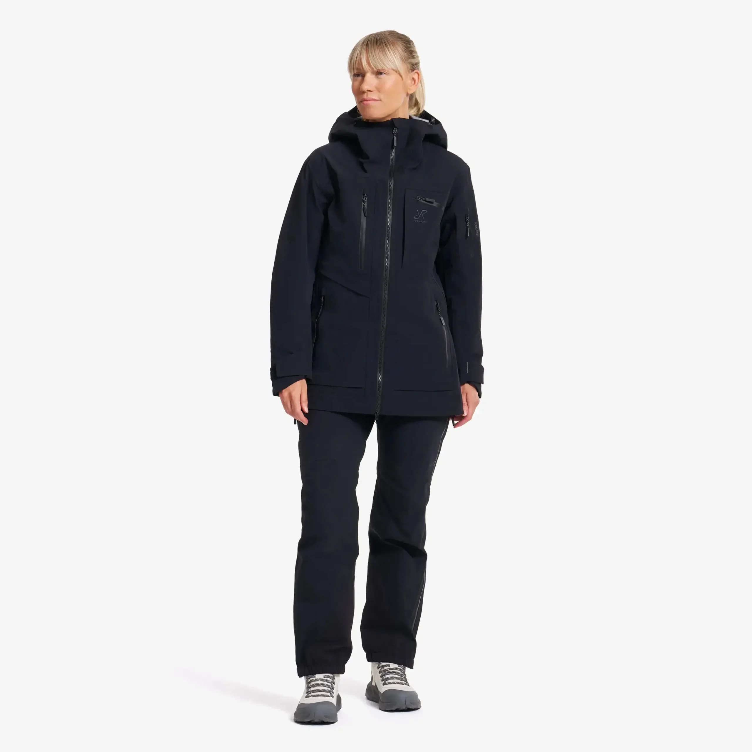 Cyclone Long 3L Jacket Damen Black