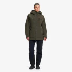 Cyclone Long 3L Jacket Damen Forest Night