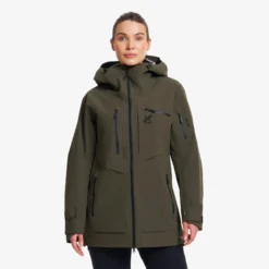 Cyclone Long 3L Jacket Damen Forest Night