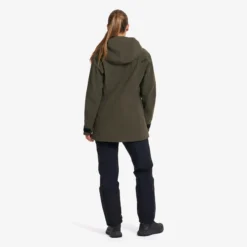 Cyclone Long 3L Jacket Damen Forest Night