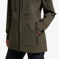 Cyclone Long 3L Jacket Damen Forest Night
