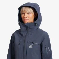 Cyclone Long 3L Jacket Damen India Ink