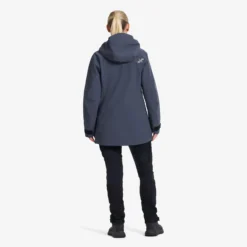 Cyclone Long 3L Jacket Damen India Ink