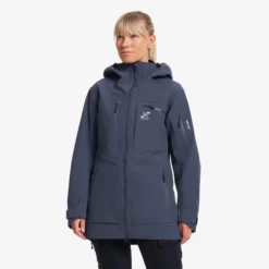 Cyclone Long 3L Jacket Damen India Ink