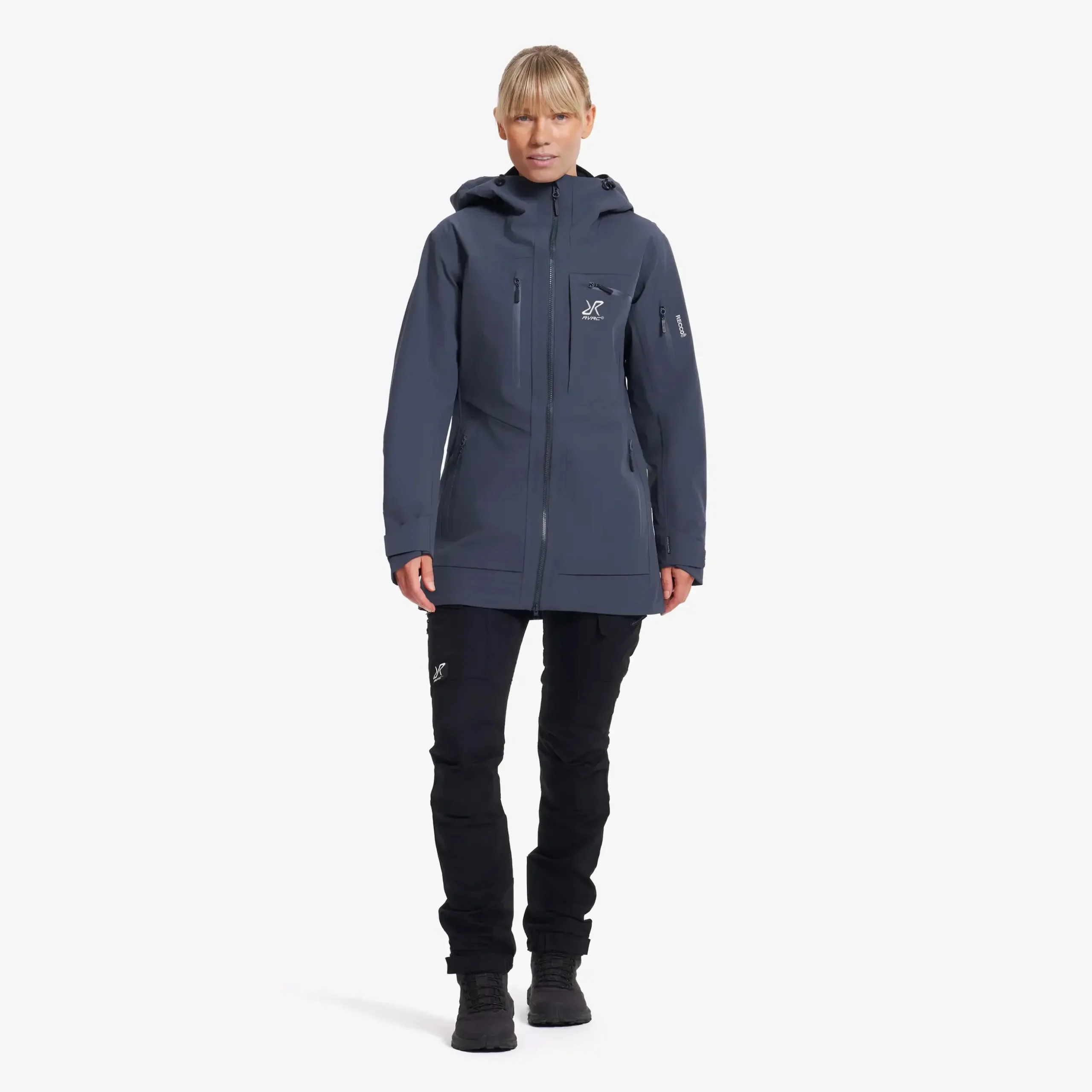 Cyclone Long 3L Jacket Damen India Ink