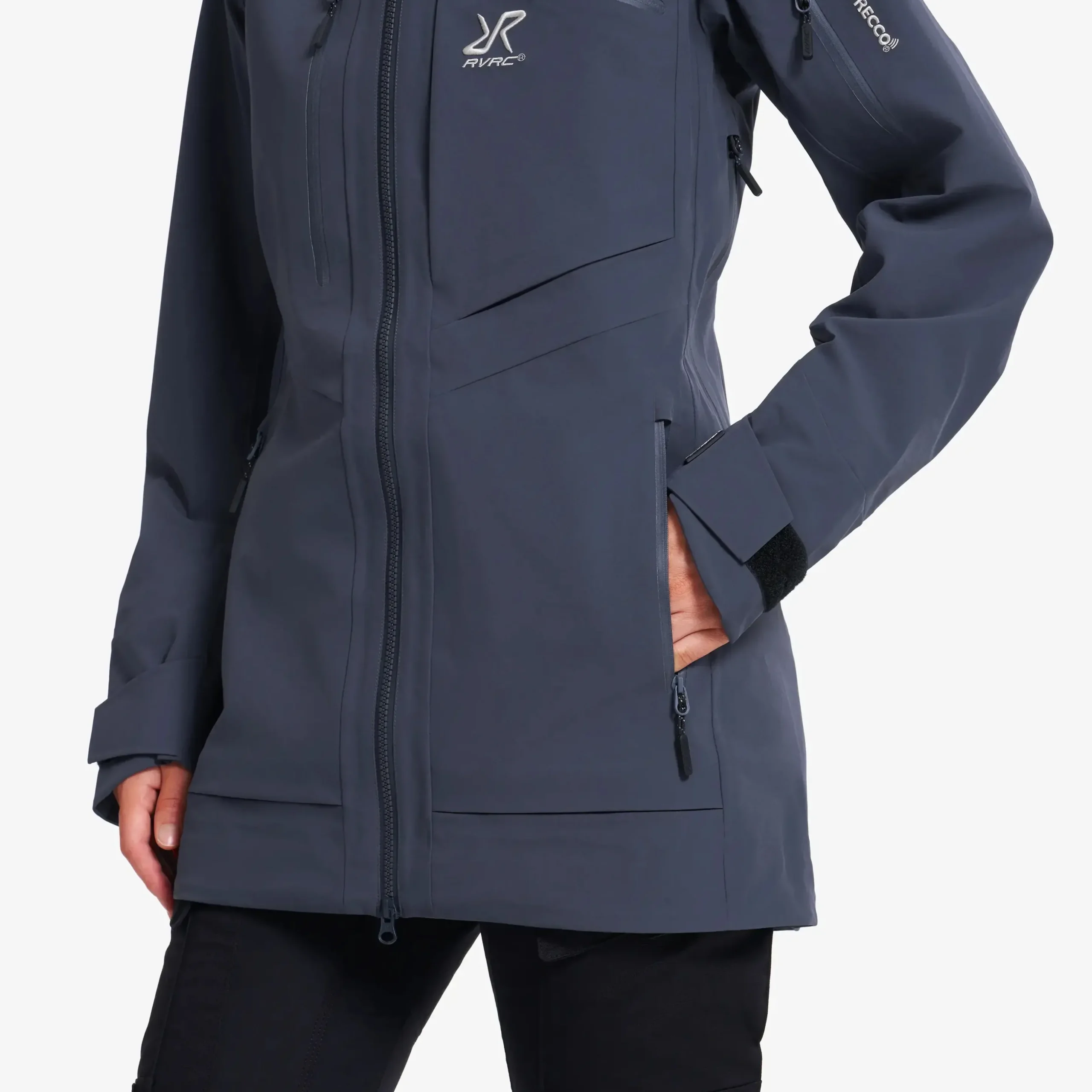 Cyclone Long 3L Jacket Damen India Ink