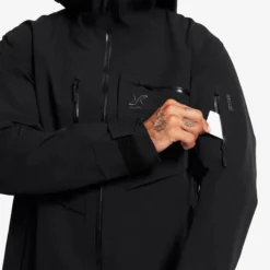 Cyclone Long 3L Jacket Herren Black