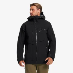 Cyclone Long 3L Jacket Herren Black