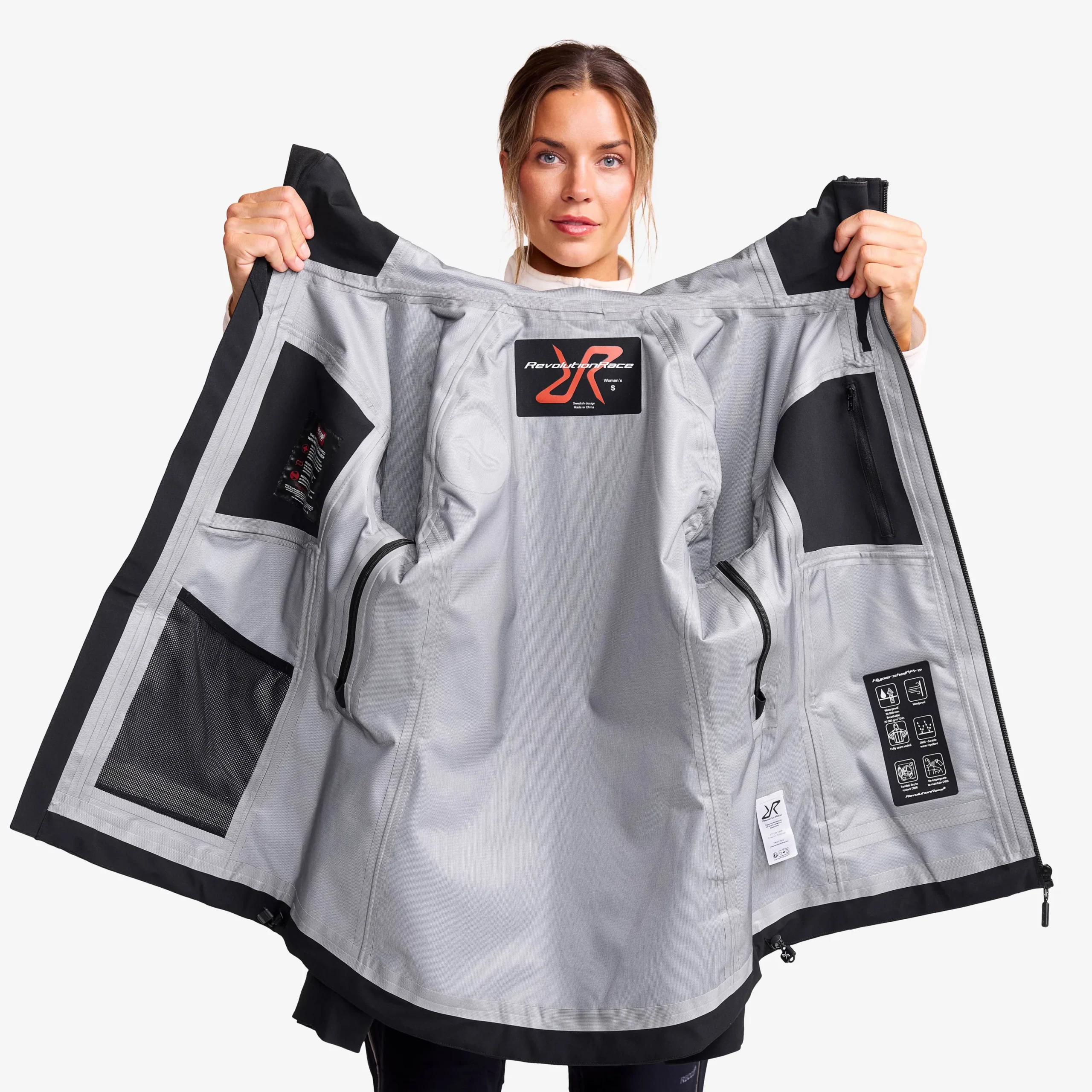 Cyclone 3L Shell Jacket Damen Black