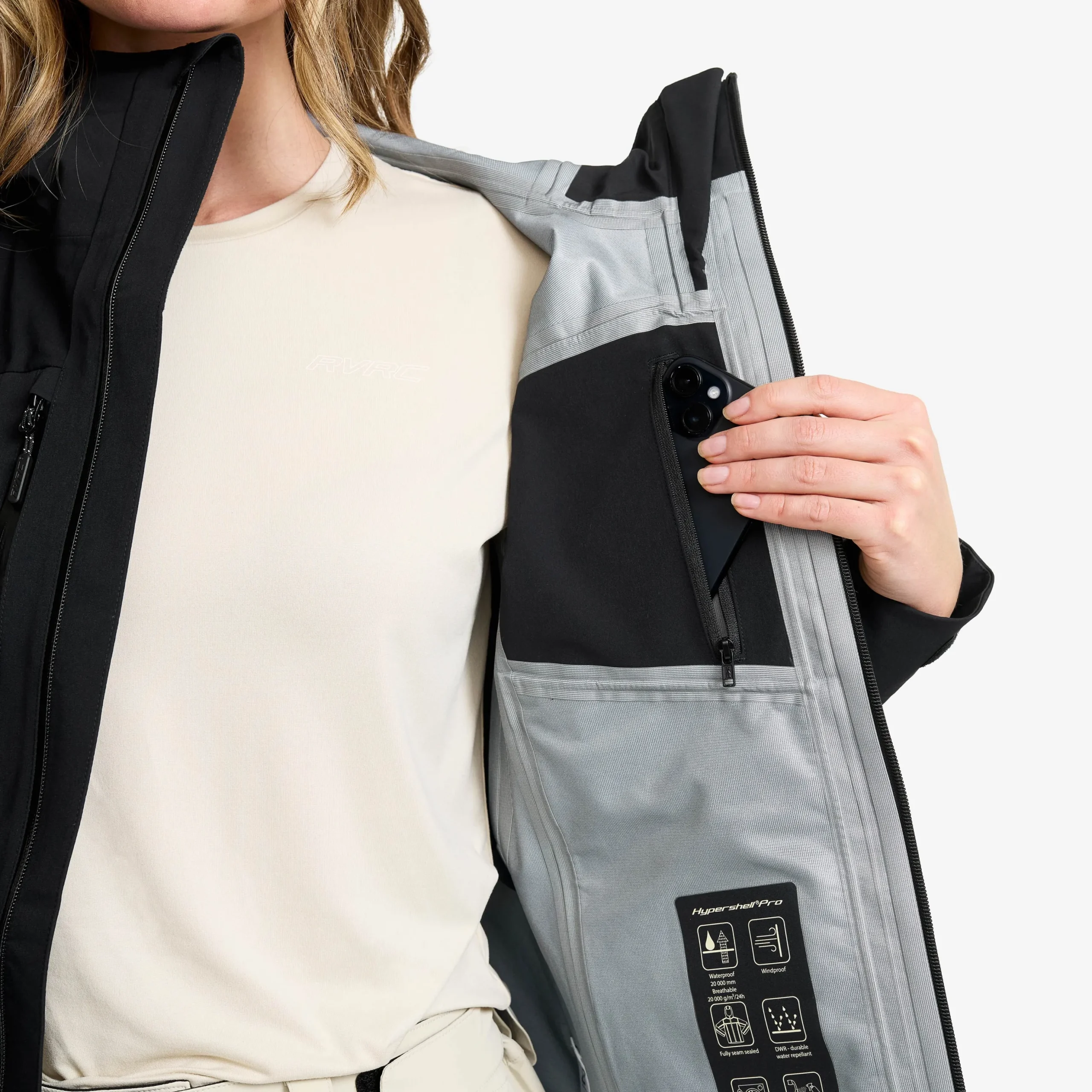 Cyclone 3L Shell Jacket Damen Black