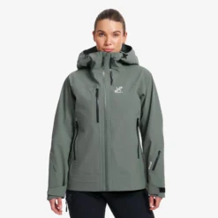Cyclone 3L Shell Jacket Damen Balsam Green