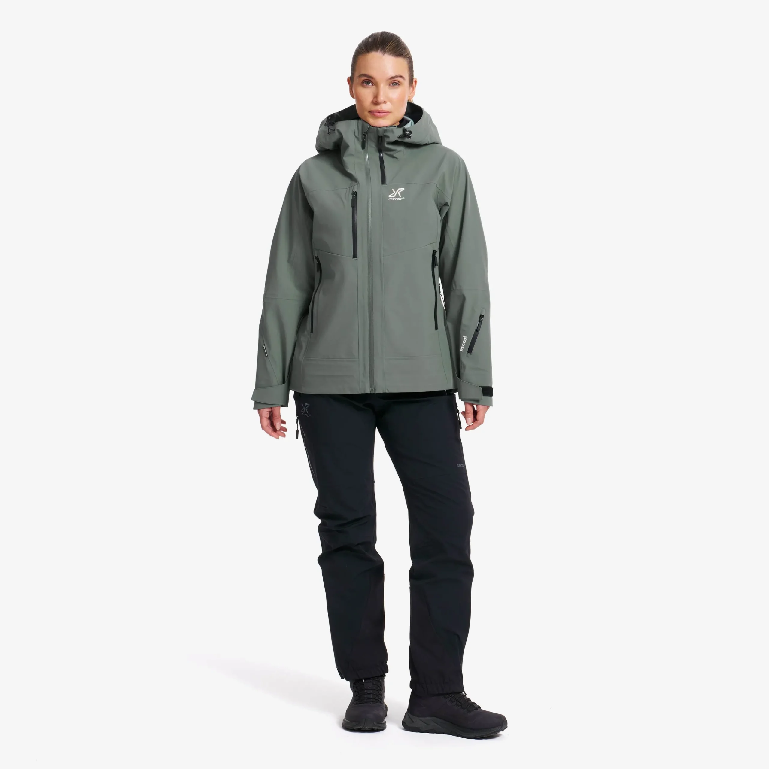 Cyclone 3L Shell Jacket Damen Balsam Green
