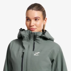 Cyclone 3L Shell Jacket Damen Balsam Green