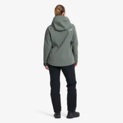 Cyclone 3L Shell Jacket Damen Balsam Green