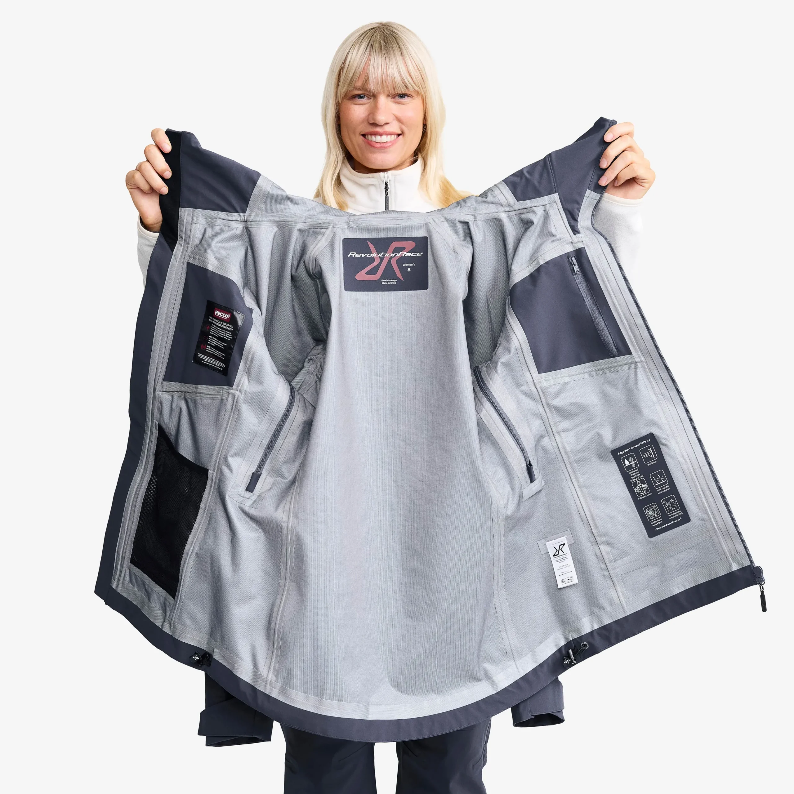 Cyclone 3L Shell Jacket Damen India Ink