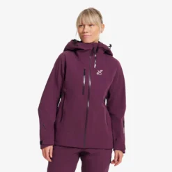 Cyclone 3L Shell Jacket Damen Winetasting