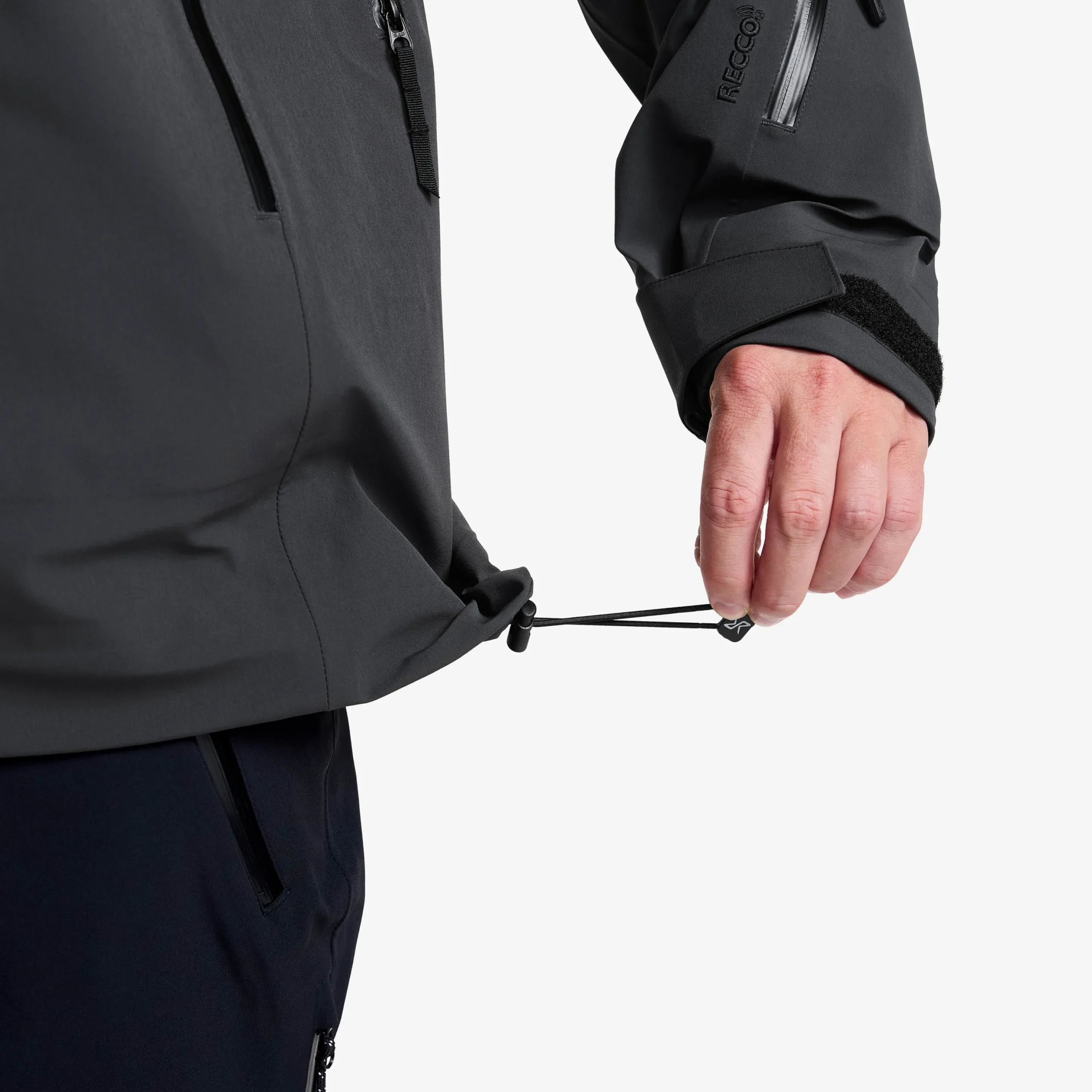 Cyclone 3L Shell Jacket Herren Anthracite