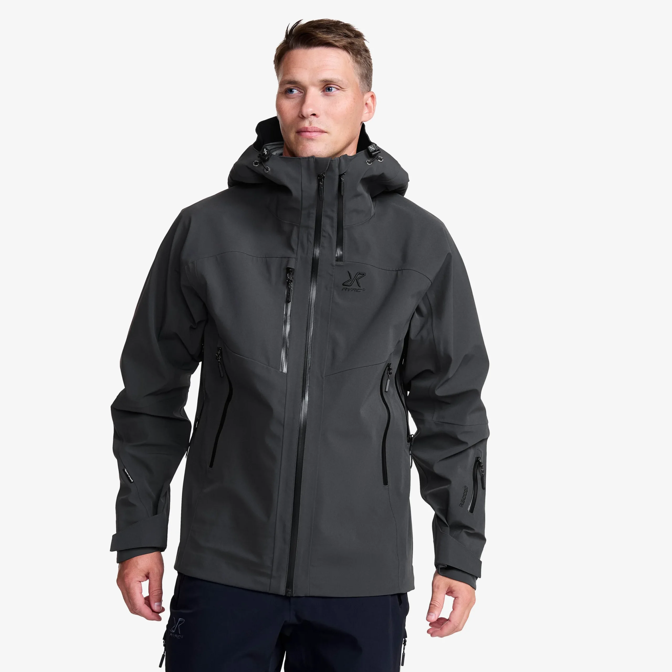 Cyclone 3L Shell Jacket Herren Anthracite