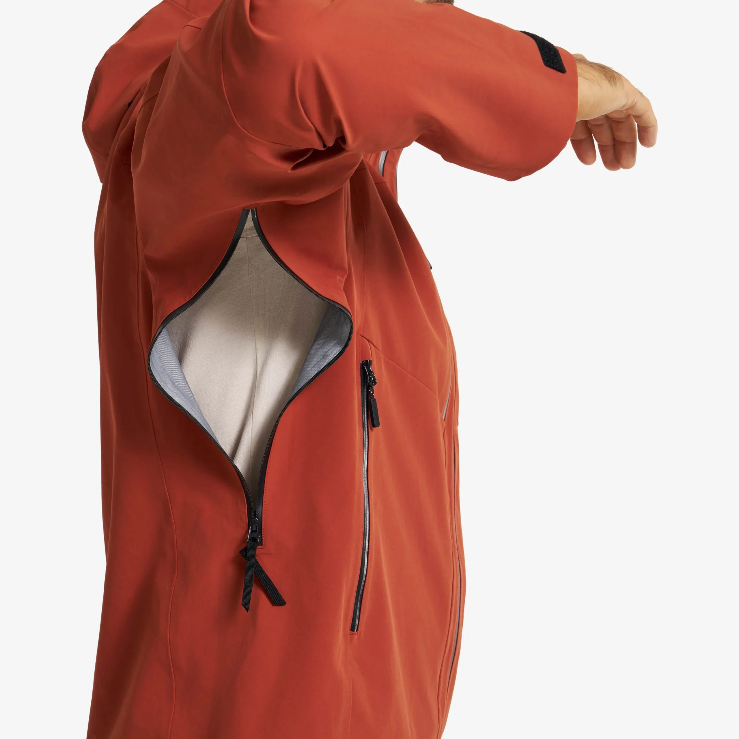 Cyclone 3L Shell Jacket Herren Rusty Orange