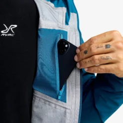 Cyclone 3L Shell Jacket Herren Blue Opal/Imperial Blue