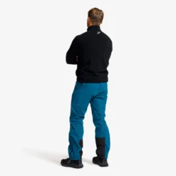 Cyclone 3L Shell Pants Herren Blue Opal