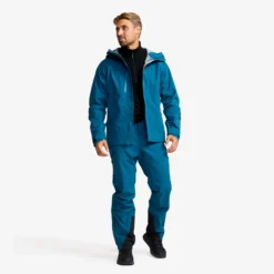 Cyclone 3L Shell Pants Herren Blue Opal