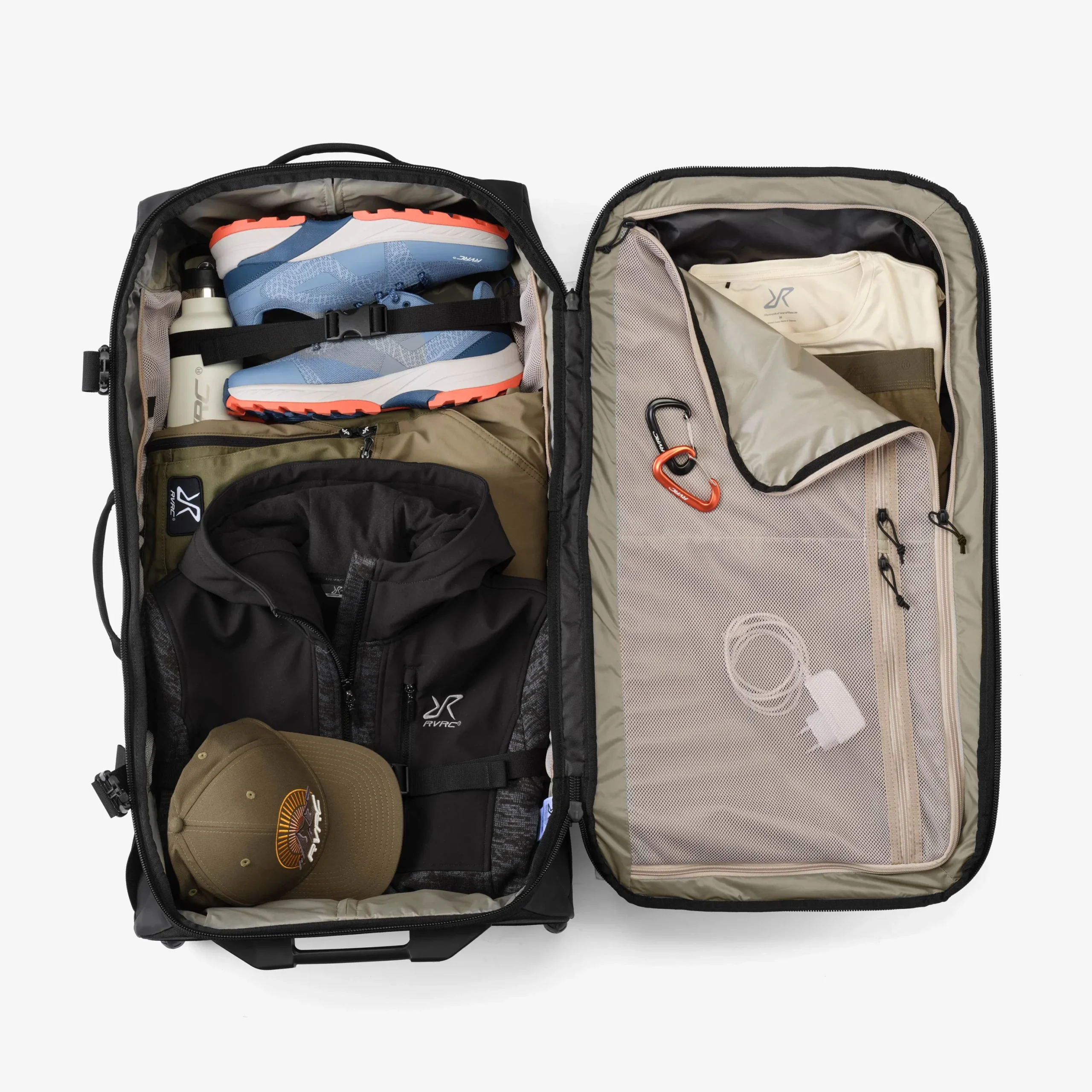 Destination Wheeled Trolley 90L Black