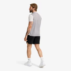 Direction Active Contrast T-shirt Herren Vapor Blue/Frost Gray