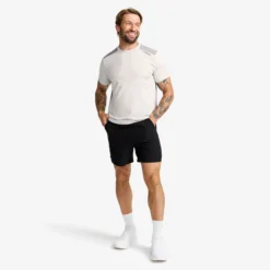 Direction Active Contrast T-shirt Herren Vapor Blue/Frost Gray
