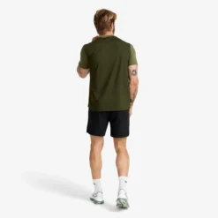 Direction Active Contrast T-shirt Herren Grape Leaf/Rosin Green