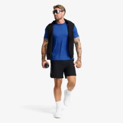 Direction Active Contrast T-shirt Herren Surf The Web/Navy
