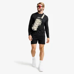 Direction Active Long-sleeved T-shirt Herren Black