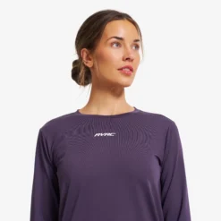 Direction Active Long-sleeved T-shirt Damen Nightshade