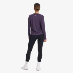 Direction Active Long-sleeved T-shirt Damen Nightshade