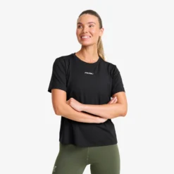 Direction Active T-shirt Damen Black