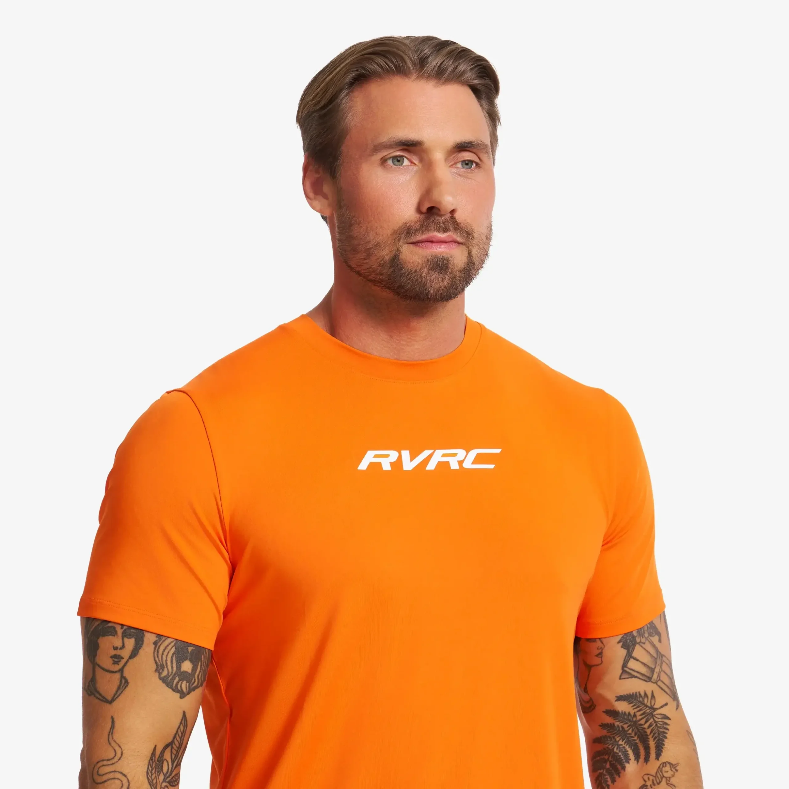 Direction Active T-shirt Herren Persimmon Orange